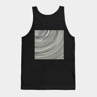 Swirl of Summer Flower Pattern Tank Top